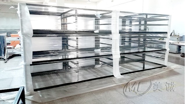 黑色鋁型材移動電纜框架 黑色鋁型材移動電纜框架