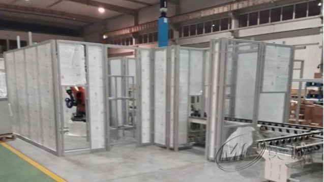 鋁型材設備防護圍欄 鋁型材設備防護圍欄