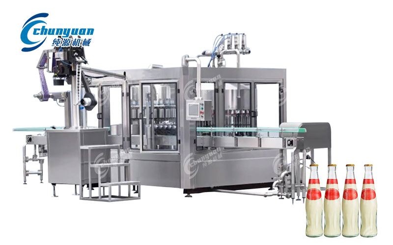 玻璃瓶牛奶灌裝機-2 玻璃瓶牛奶灌裝機-2